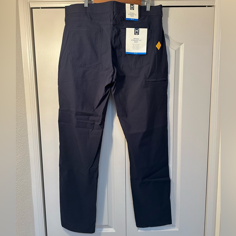 Men's Member’s Mark Navy Denali Straight Fit Pants